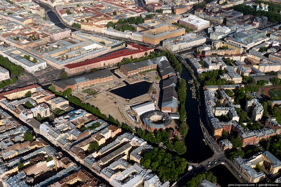 Saint Petersburg, Russia from above, photo 34