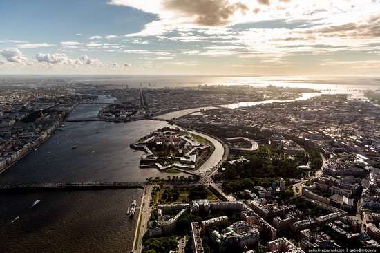 Saint Petersburg, Russia from above, photo 4