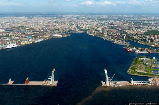 Saint Petersburg, Russia from above, photo 45