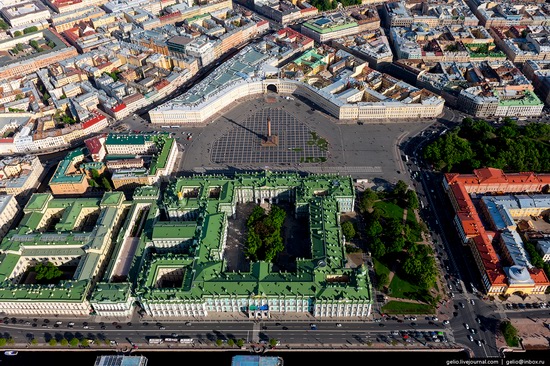 Saint Petersburg, Russia from above, photo 7