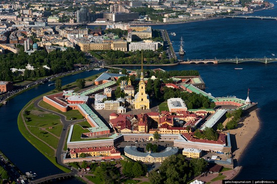 Saint Petersburg, Russia from above, photo 9