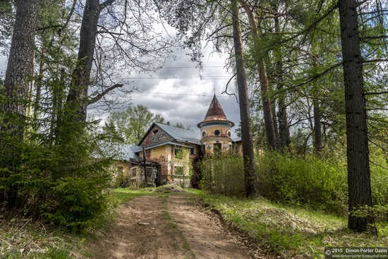 Abandoned manor of the architect Khrenov in Zaklyuchye, Tver region, Russia, photo 18