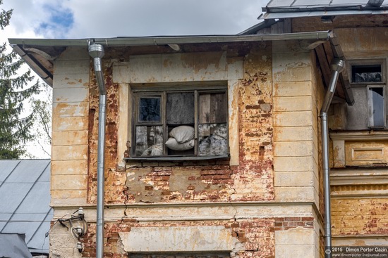 Abandoned manor of the architect Khrenov in Zaklyuchye, Tver region, Russia, photo 6