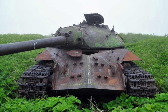 Abandoned tanks, Shikotan Island, Sakhalin region, Russia, photo 17