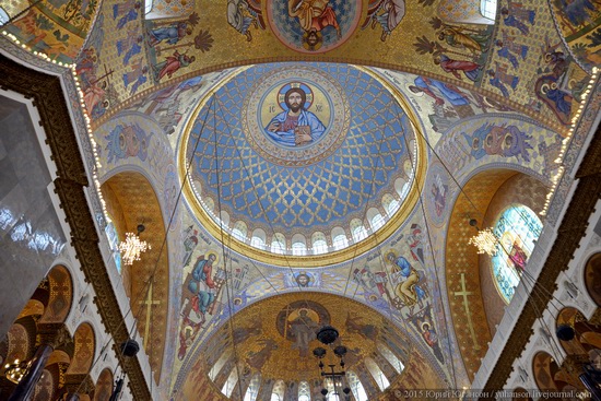 Interior of the Naval Cathedral in Kronstadt, Russia, photo 3