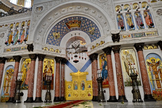 Interior of the Naval Cathedral in Kronstadt, Russia, photo 7