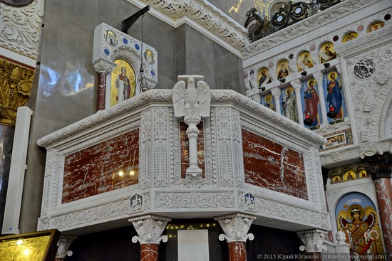 Interior of the Naval Cathedral in Kronstadt, Russia, photo 8