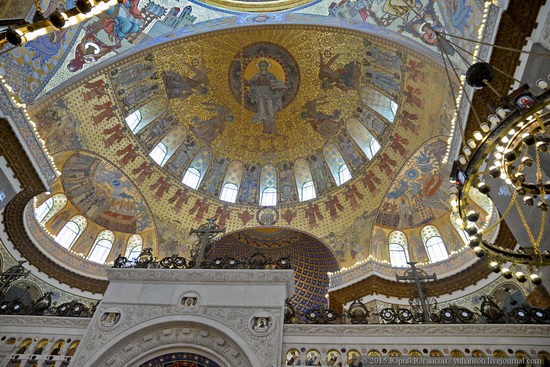 Interior of the Naval Cathedral in Kronstadt, Russia, photo 9