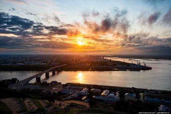 Nizhny Novgorod - the view from above, Russia, photo 26