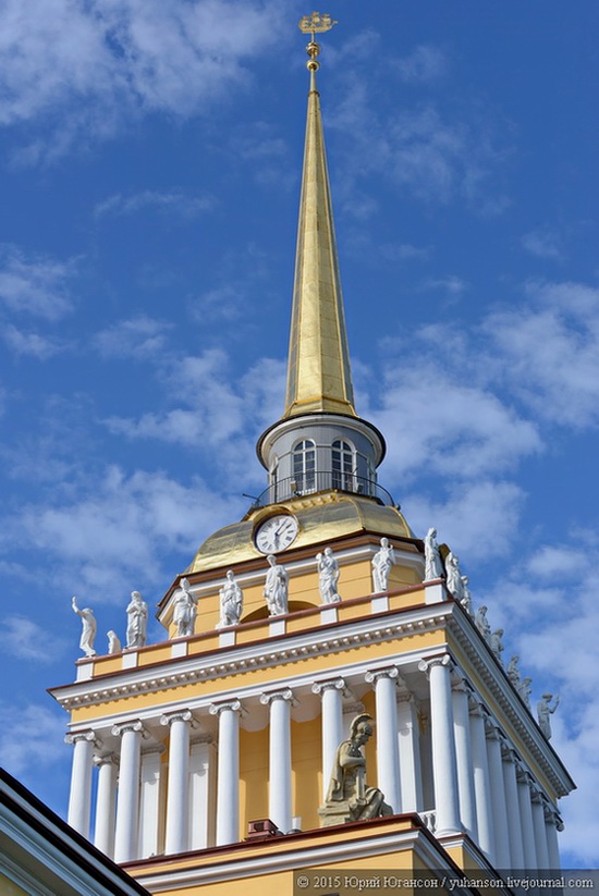 The Admiralty building, Saint Petersburg, Russia, photo 2