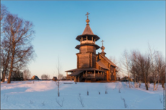 The first snow in the village of Blagoveshchenye, Moscow region, Russia, photo 10