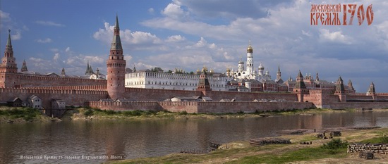 Moscow Kremlin in 1700, picture 5