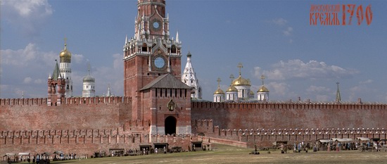 Moscow Kremlin in 1700, picture 8