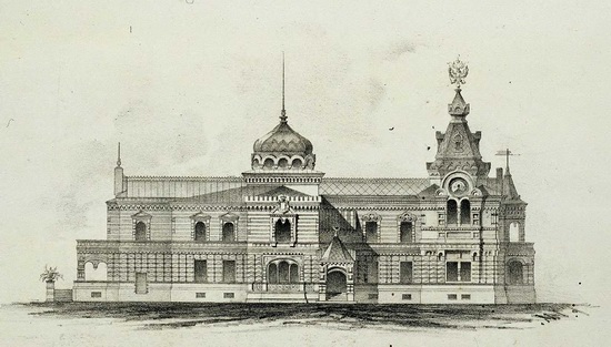 The motives of Russian architecture in 1873-1880, picture 10