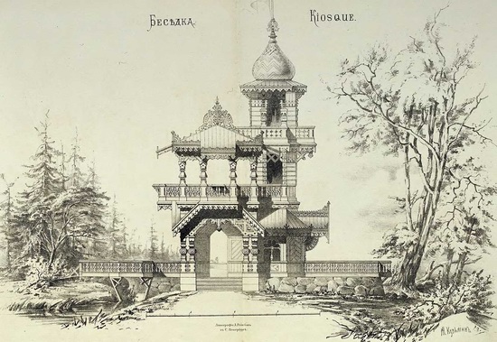 The motives of Russian architecture in 1873-1880, picture 2