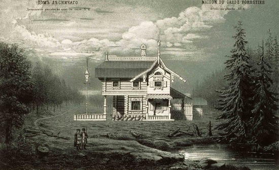 The motives of Russian architecture in 1873-1880, picture 9