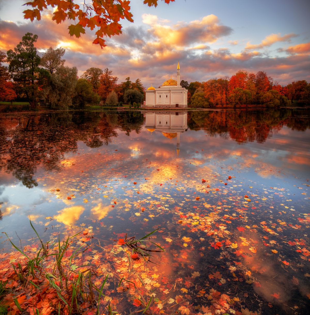 Golden Autumn in Tsarskoye Selo · Russia Travel Blog