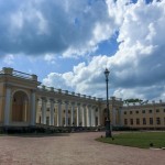 The interiors of the Alexander Palace in Tsarskoye Selo