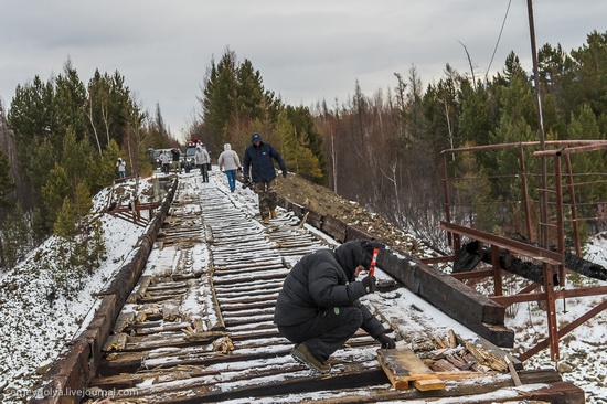 Kuandinsky Bridge, Zabaikalsky region, Russia, photo 3