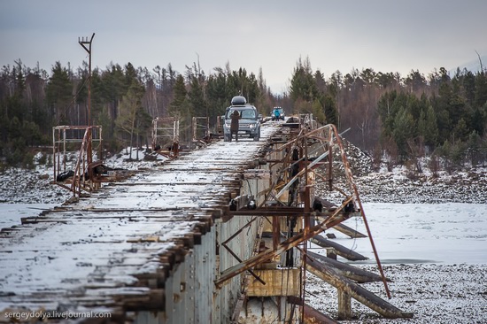 Kuandinsky Bridge, Zabaikalsky region, Russia, photo 4