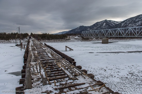 Kuandinsky Bridge, Zabaikalsky region, Russia, photo 7