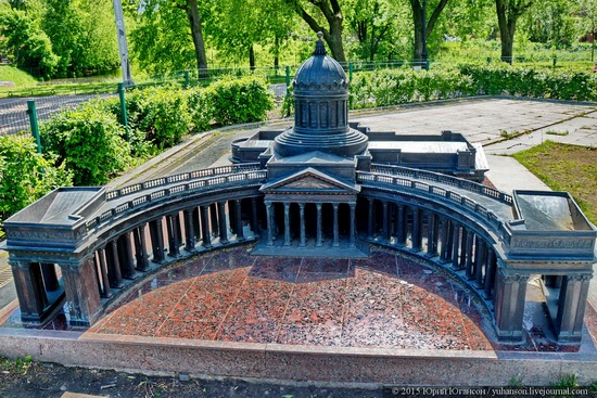 Miniature St. Petersburg in Alexander Park, Russia, photo 1