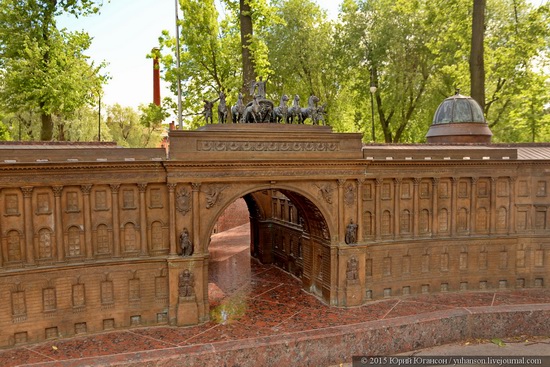 Miniature St. Petersburg in Alexander Park, Russia, photo 12