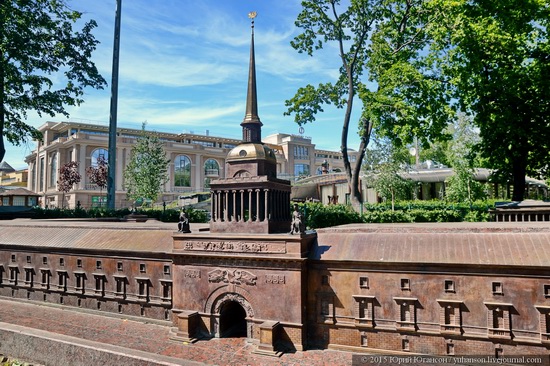 Miniature St. Petersburg in Alexander Park, Russia, photo 17