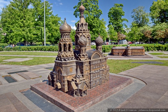 Miniature St. Petersburg in Alexander Park, Russia, photo 4