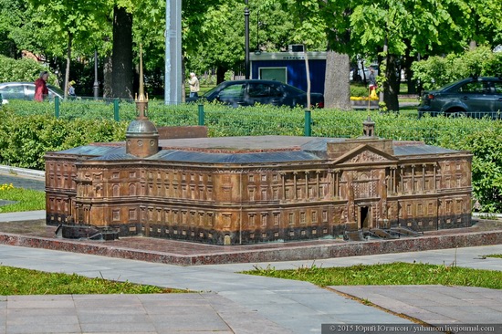 Miniature St. Petersburg in Alexander Park, Russia, photo 7