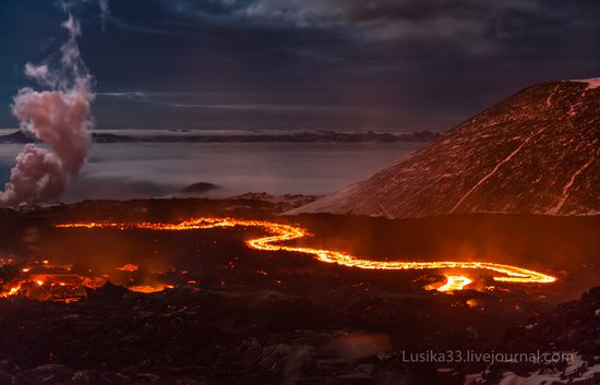 Tolbachik volcano eruption, Kamchatka, Russia, photo 1