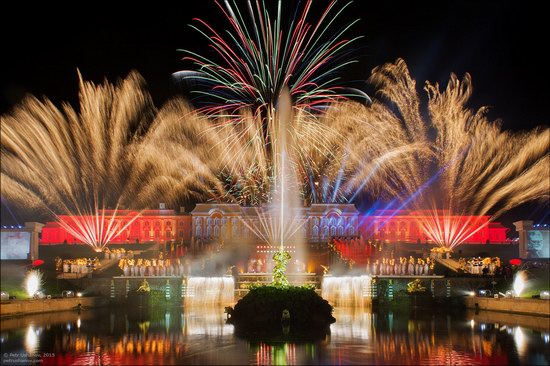 The Festival of Fountains in Peterhof, St. Petersburg, Russia, photo 12