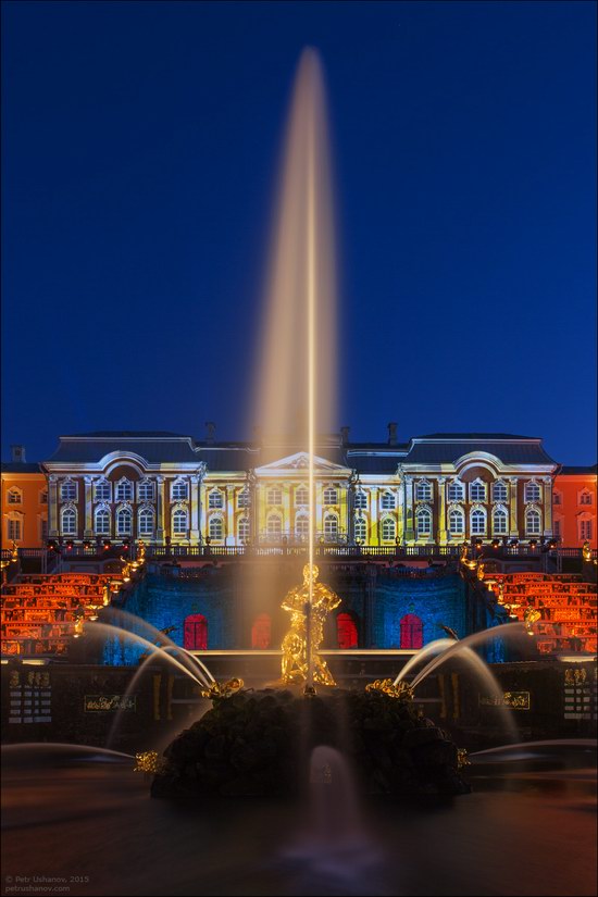 The Festival of Fountains in Peterhof, St. Petersburg, Russia, photo 17