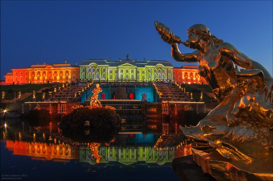 The Festival of Fountains in Peterhof, St. Petersburg, Russia, photo 3