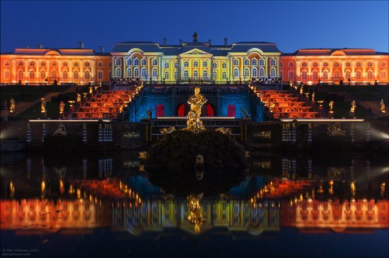 The Festival of Fountains in Peterhof, St. Petersburg, Russia, photo 4