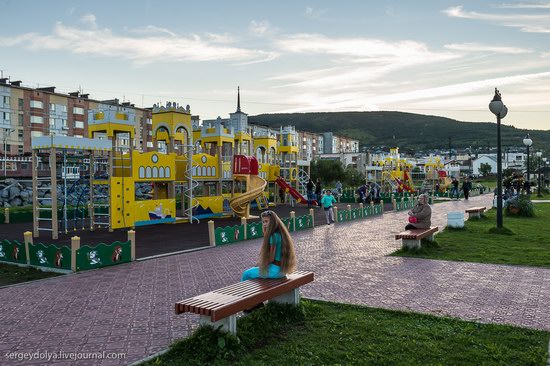 Magadan on a sunny summer day, Russia, photo 14