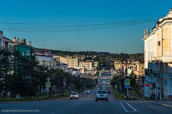 Magadan on a sunny summer day, Russia, photo 7