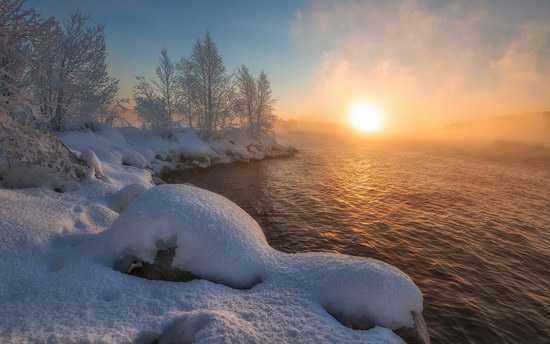 Winter fairytale of the Kola Peninsula, Russia, photo 16