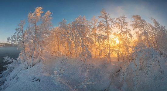 Winter fairytale of the Kola Peninsula, Russia, photo 17