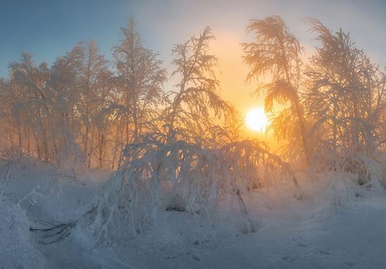 Winter fairytale of the Kola Peninsula, Russia, photo 18