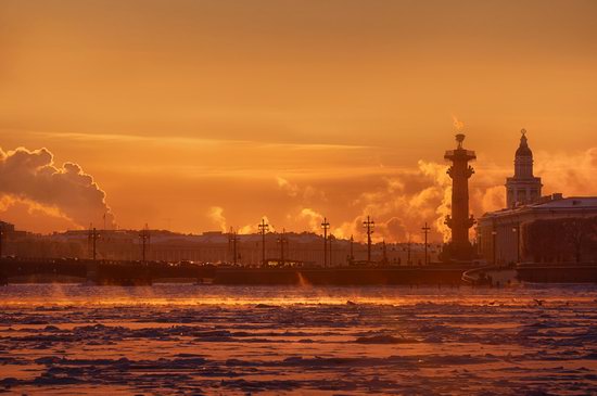 One frosty day in St. Petersburg, Russia, photo 2
