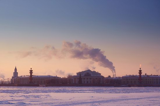 One frosty day in St. Petersburg, Russia, photo 4