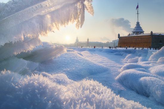 One frosty day in St. Petersburg, Russia, photo 6