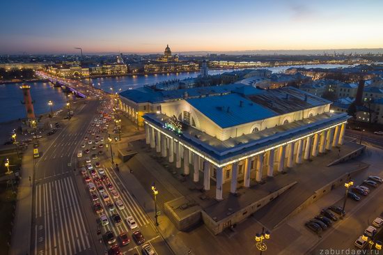 Saint Petersburg at night - the view from above, Russia, photo 18