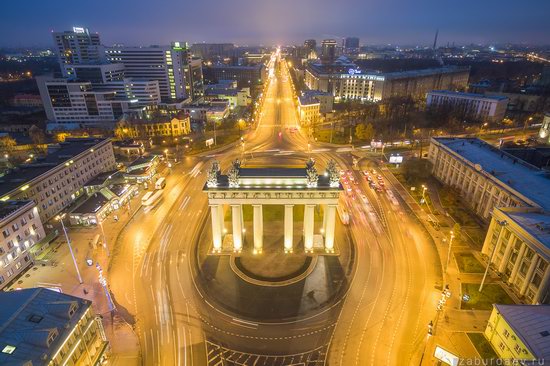 Saint Petersburg at night - the view from above, Russia, photo 9