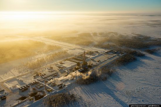 Khanty-Mansi Autonomous Okrug from above, Siberia, Russia, photo 22