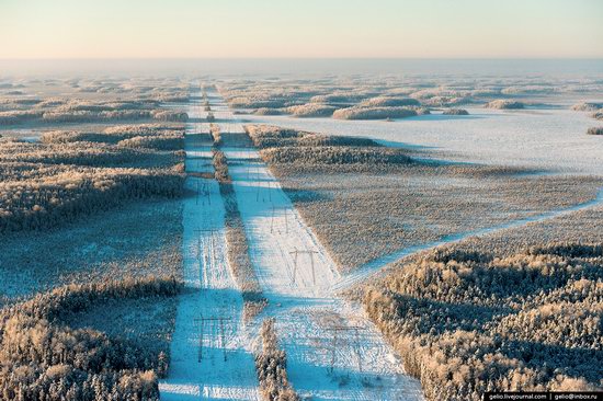 Khanty-Mansi Autonomous Okrug from above, Siberia, Russia, photo 23