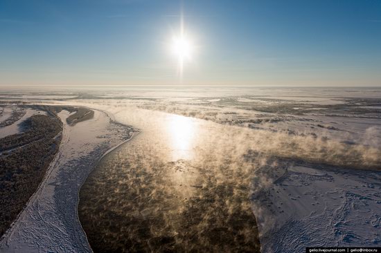 Khanty-Mansi Autonomous Okrug from above, Siberia, Russia, photo 6