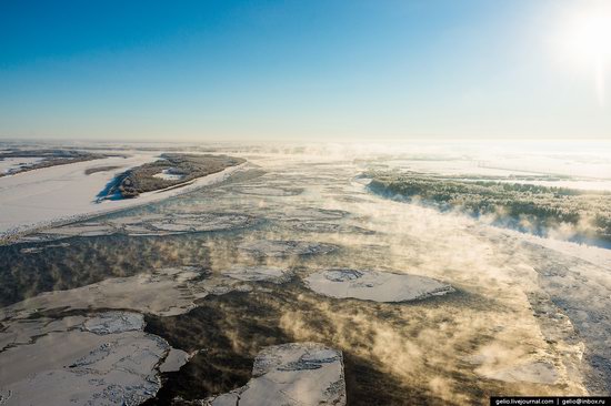 Khanty-Mansi Autonomous Okrug from above, Siberia, Russia, photo 8