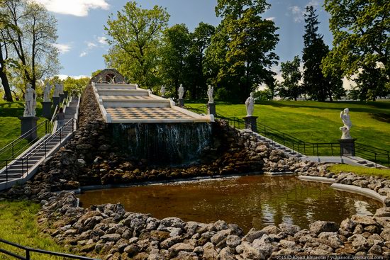 Spring in Peterhof museum, St. Petersburg, Russia, photo 10